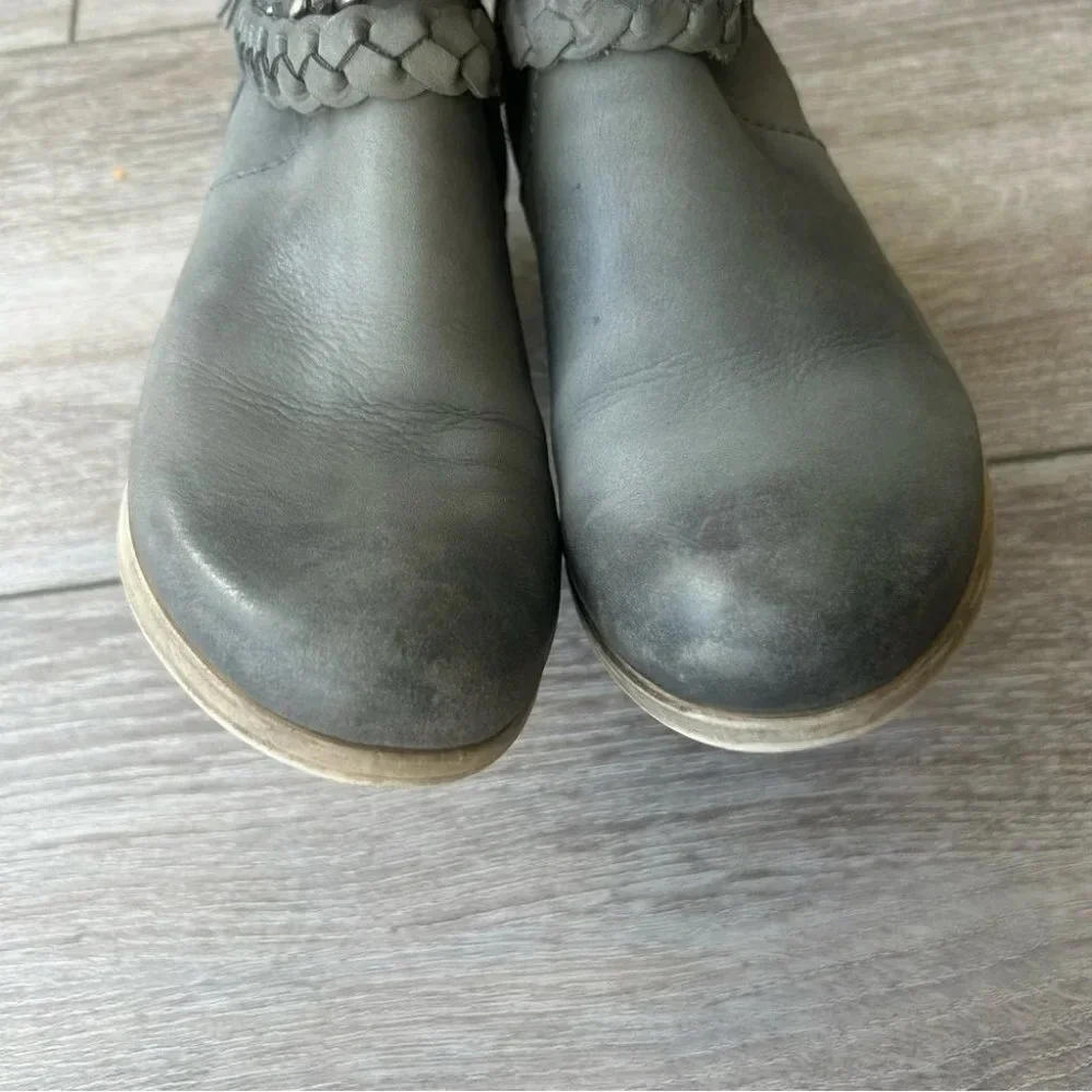 Arnold Churgin Handmade Nubuck Leather Ankle Chelsea Boots